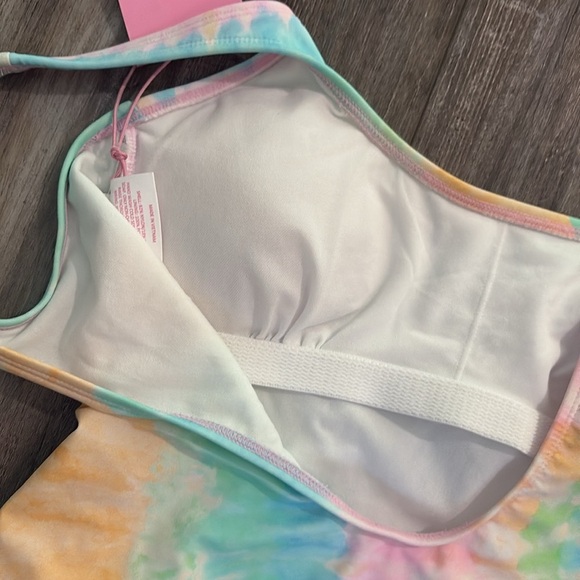 Stoney Clover Lane x Target tie dye one piece swimsuit (medium) NEW - Picture 9 of 10